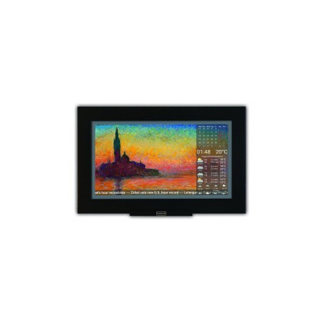 Fotoobraz FrameXX Home240 FullHD (WiFi, 24 quot；, USB), černý rám