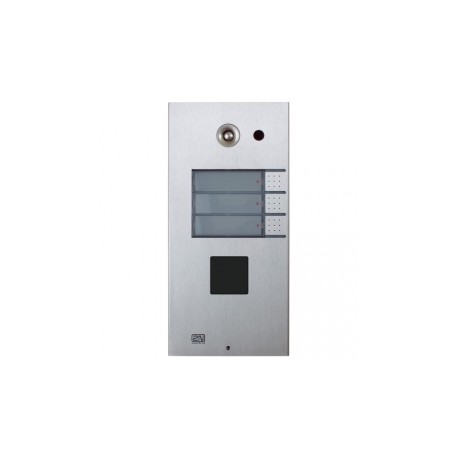 ATEUS-9135130 2N® Analog Vario, dveřní interkom, 3 tl., okénko pro čtečku karet
