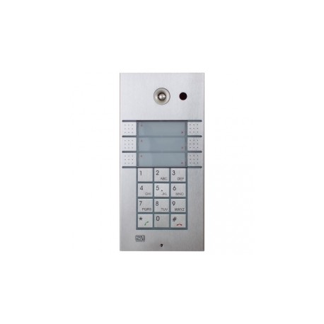 ATEUS-9137161CKU 2N® IP Vario, dveřní interkom, 6 tl., kamera, klávesnice