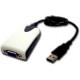 Videoadaptér USB 2.0 - gt； DVI / VGA (do 1680 x 1050)