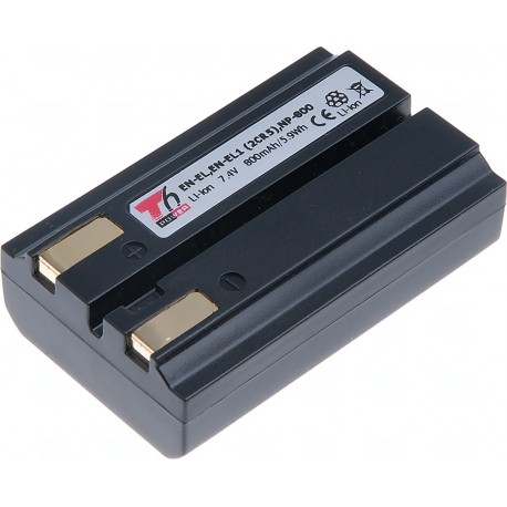 Baterie T6 Power Nikon EN-EL1, KonicaMinolta NP-800, 800mAh, černá
