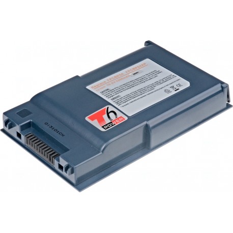 Baterie T6 Power Fujitsu Lifebook S6120, S2020, modrá, 5200mAh