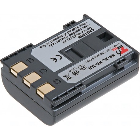 Baterie T6 Power Canon NB-2L, NB-2LH, 750mAh, šedá