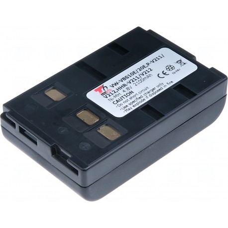 Baterie T6 Power Panasonic HHR-V211/V212, Ni-MH, 2100mAh, černá