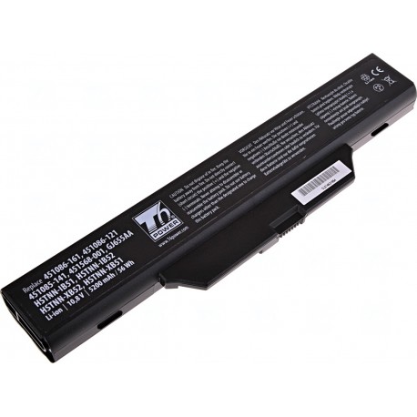 Baterie T6 Power HP Compaq 6720s, 6820s serie, 5200mAh, 56Wh, 6cell