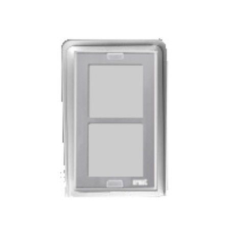 1148/312+62 Alphatech - NUDV Kryt proti dešti na omítku 2x pozice