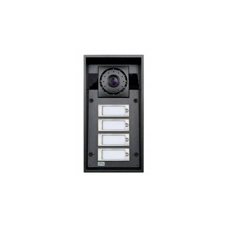 ATEUS-9151104CHW 2N® IP Force, dveřní interkom, 4 tl., HD kamera, 10 W repro