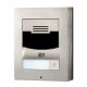 ATEUS-9155301CS 2N® IP Solo, dveřní interkom, 1 tl., HD kamera, povrchová montáž (vč. rámečku), nikl