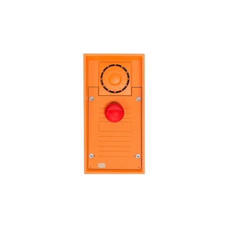 ATEUS-9152101MW 2N® IP Safety, dveřní interkom, 1 červené nouzové tlačítko, IP69K, 10W