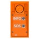 ATEUS-9152102W 2N® IP Safety, dveřní interkom, 2 tlačítka INFO & SOS, IP69K, 10W