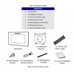 GSC3570 Grandstream - SIP odpovídací a řídící jednotka, 7" LCD, RJ45 100Mbps, POE, WIFI