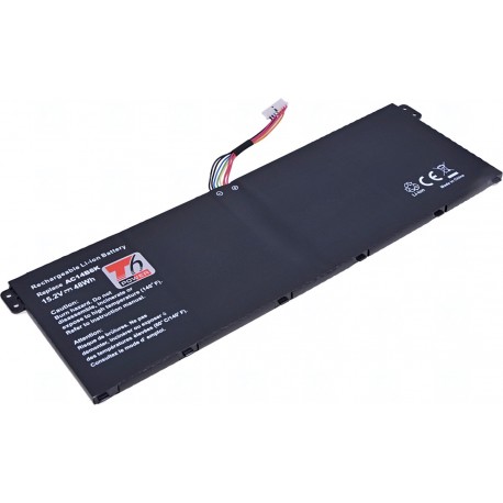 Baterie T6 Power Acer Aspire E3, E11, E5-731, V3-372, 3150mAh, 48Wh, 4cell, Li-ion