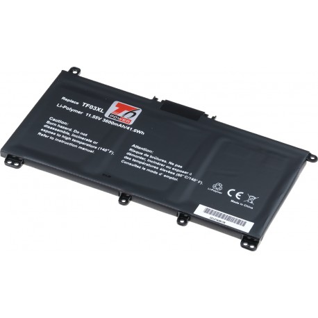 Baterie T6 Power HP Pavilion 15-cd000 serie, 3600mAh, 41Wh, 3cell, Li-pol