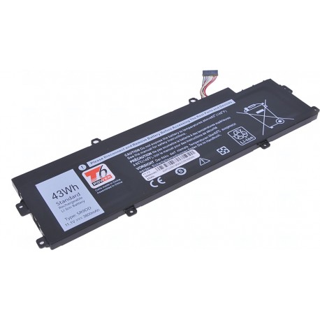 Baterie T6 Power Dell Chromebook 11 3120, 3800mAh, 43Wh, 3cell, Li-pol