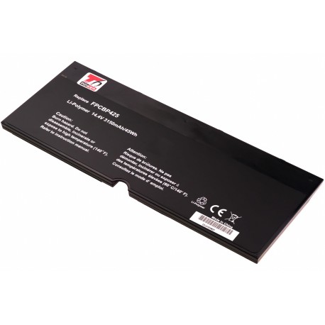 Baterie T6 Power Fujitsu LifeBook U745, T904, 3150mAh, 45Wh, 4cell, Li-pol