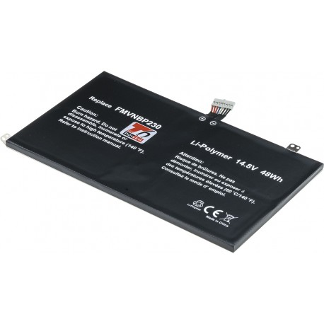 Baterie T6 Power Fujitsu LifeBook UH554, UH574, 3240mAh, 48Wh, 4cell