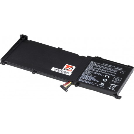Baterie T6 Power Asus UX501, N501, 3950mAh, 60Wh, 4cell, Li-pol