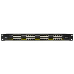 16-portový stíněný pasivní POE injektor panel