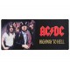 AC/DC herní podložka XXL/ 90 x 40 cm
