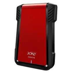 ADATA EX500 box pro 2,5" HDD/SSD / USB 3.1 / SATA 3.0 / červený
