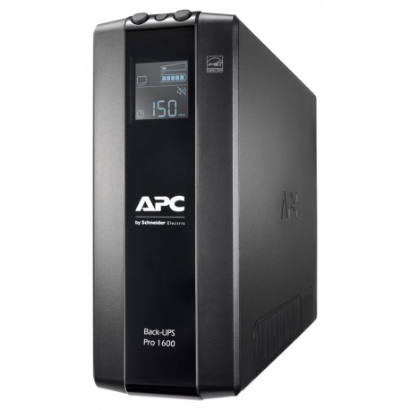 APC Back-UPS Pro BR 1600VA (960W)/ LINE-INTERAKTIVNÍ/ AVR/ 230V/ LCD/ 8x IEC zásuvka