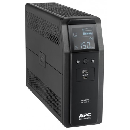 APC Back UPS Pro BR 1600VA (960W)/ Sinusoida/ LINE-INTERAKTIVNÍ/ AVR/ 230V/ LCD/ 8x IEC zásuvka