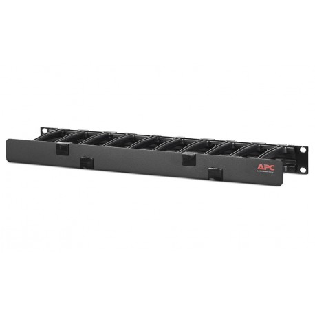 APC Horizontal Cable Manager, 1U Single Side w.Cover