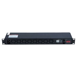 APC Rack PDU, Switched, 1U, 16A, 208/230V, (8)C13, IEC-320 C20 2.5 m