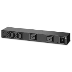 APC Stojanová jednotka AP6120A (RACK) PDU, základní, 0U/1U, 100-240V/20A, 220-240V/16A, (7) C13, (2) C19