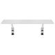 AROZZI ARENA Desk Riser Small White/ přídavná ergo polička pro herní stůl/ šíře 80 cm/ bílá