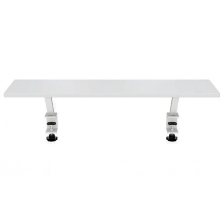 AROZZI ARENA Desk Riser Small White/ přídavná ergo polička pro herní stůl/ šíře 80 cm/ bílá