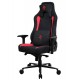 AROZZI herní židle VERNAZZA Supersoft Red/ látkový povrch/ černočervená