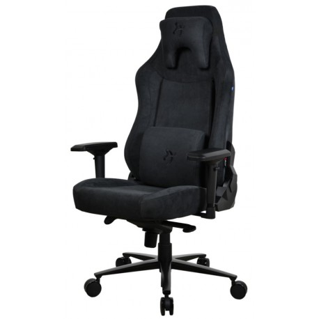 AROZZI herní židle VERNAZZA XL Supersoft Pure Black/ látkový povrch/ černá