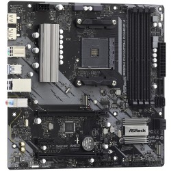 ASRock B550M Phantom Gaming 4 / AMD B550 / AM4 / 4x DDR4 DIMM / HDMI / DP / 2x M.2 / mATX