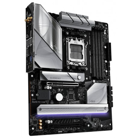 ASRock B850 LiveMixer WiFi / AMD B850 / AM5 / 4x DDR5 DIMM / 3x M.2 / HDMI / DP / USB-C / WiFi / ATX
