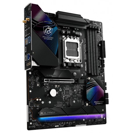 ASRock B850 Riptide WiFi / AMD B850 / AM5 / 4x DDR5 DIMM / 4x M.2 / HDMI / USB-C / WiFi / ATX
