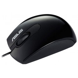 ASUS DS-2521A/ Kancelářská/ Optická/ Pro praváky/ Drátová USB/ Černá