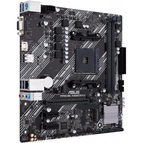 ASUS PRIME A520M-K / A520 / AM4 / 2x DIMM / M.2 / D-Sub / HDMI / mATX