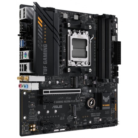 ASUS TUF GAMING A620M-PLUS WIFI / A620 / AM5 / 4x DDR5 / M.2 / HDMI / 2x DP / WiFi / mATX