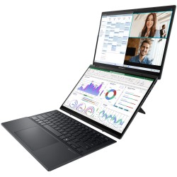 ASUS Zenbook Duo/ Core Ultra 7 255H/ 32GB/ 1TB SSD/ Intel Arc/ 14"WQXGA+,120Hz,touch/ W11H/ šedý