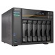 Asustor Lockerstor 6 Gen3 AS6806T   6x 2,5"/3,5" SATA III/ 16GB RAM/ Dual 10GbE Ports/ Dual 5GbE Ports/ 4x M.2 SSD