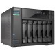 Asustor NAS AS6706T / 6x 2,5"/3,5" SATA III/ Celeron N5105 2.0 GHz/ 8GB/ 2x 2.5GbE/ 4x M.2/ PCIe / 2x USB 3.2/ HDMI+IR