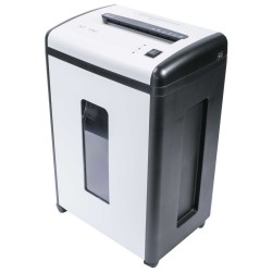 AT skartovač AT-15C/ řez 4x50 mm/ pracovní šíře 230 mm/ kapacita 15 listů/ objem koše 22 l/ stupeň utajení P3/ bílý