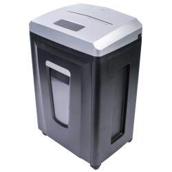 AT skartovač AT-18S-MC/ řez 1x6 mm/ pracovní šíře 230 mm/ kapacita 6 listů/ objem koše 22 l/ stupeň utajení P7/ šedý