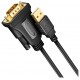 AXAGON aktivní převodník z USB-A (2.0) na RS-232 / ADS-1PQN / Čip FTDI / 1,5m