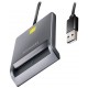 AXAGON čtečka kontaktních smart karet USB-A (eObčanka) / Smart Card / CRE-SM3T / USB 2.0 / 1,3m