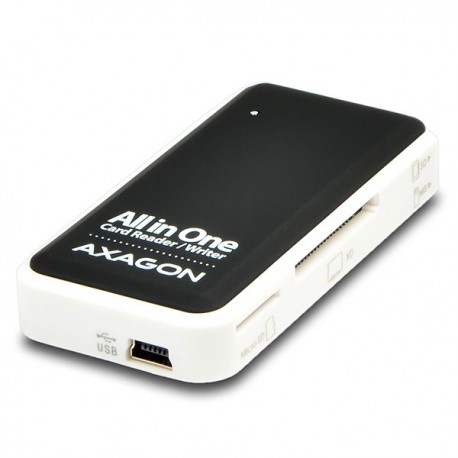 AXAGON čtečka paměťových karet microSD/SD/MS/XD/CF / CRE-X1 / USB 2.0 / 0,1m