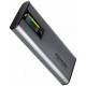 AXAGON externí Display box pro M.2 NVMe SSD / EEM2-SD2 / USB-C / USB 3.2 Gen2 / až 10 Gbit/s / kabel 50cm