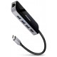AXAGON hub USB-C / HMC-6GL / USB 3.2 Gen1 / 3x USB-A / HDMI / GLAN / 60W PD / 0,2m