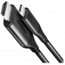 AXAGON kabel z USB-C na HDMI verze 2.0A / RVC-HI2MC / 4k/60Hz / 1,8m